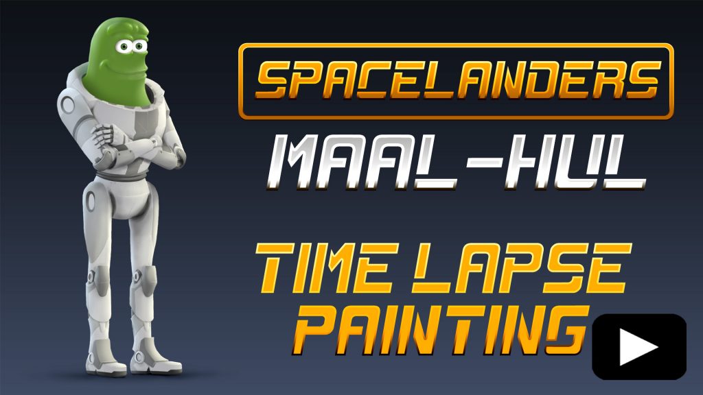 Maal'Hul : Vidéo de Time-Lapse Painting
